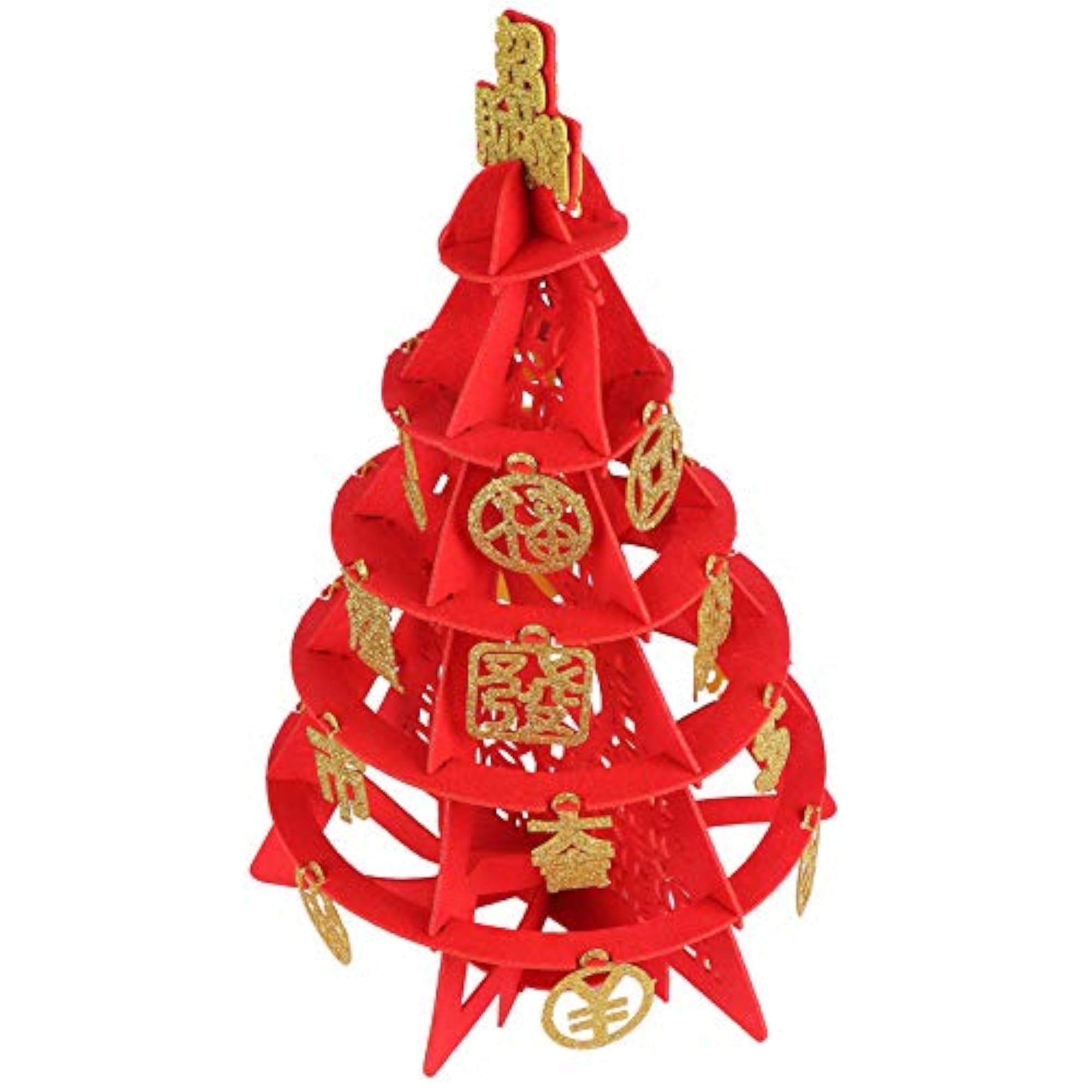 18.1inch Eco-Friendly Durable DIY Felt Tree for Home Decoration